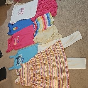 Huge lot of Gymboree girls  shirts and bottoms size 14!